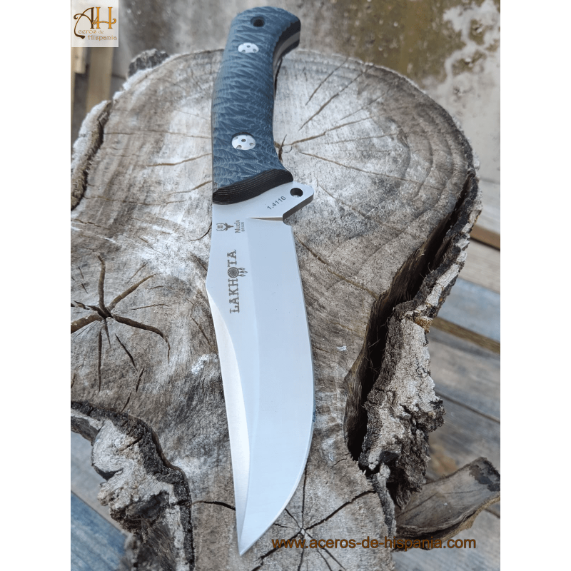 Solid knife Muela LAKHOTA-12M