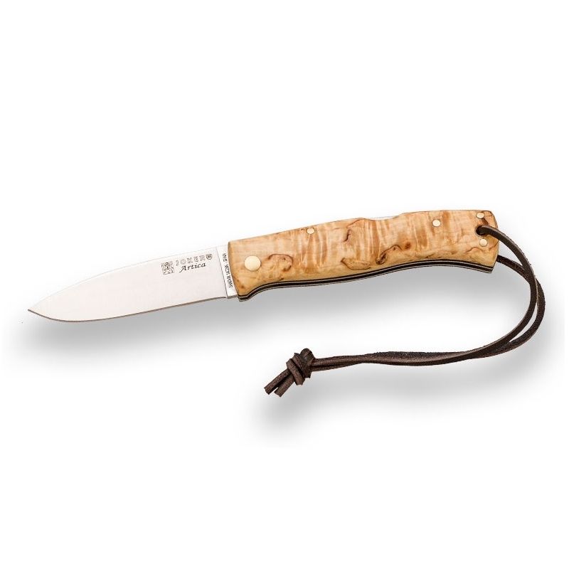 Arctic Joker Curly Birch coltello tascabile