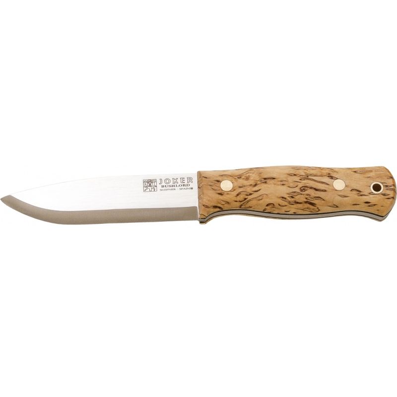 Bushlord Curly Birch Joker Messer mit Ferroceiro