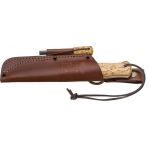 Joker Bushlord Curly Birch Knife with ferrocerium