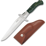 Folding Knives with leather sheath