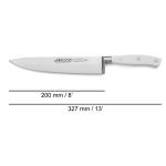 Set 3 Cuchillos Cocina Arcos Riviera Blanc