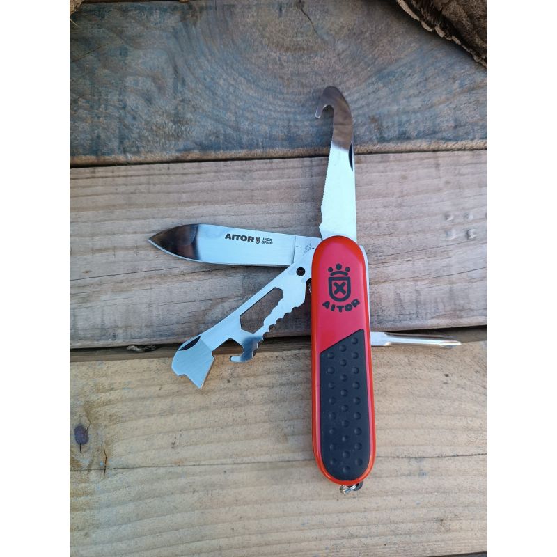 ROTES &AMP AITOR SCHWARZES ESCAPE MEHRZWECKMESSER