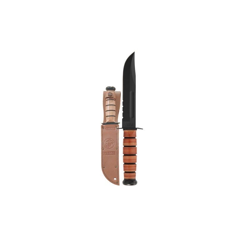 Couteau de combat/utilitaire Ka-Bar USMC 1218