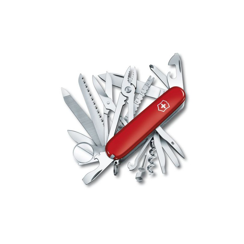 COUTEAU MULTI-USAGES SWISS CHAMP RED