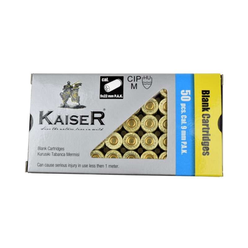 KAISER 9 MM P.A.K MUNIZIONI DETONANTI