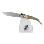 AUTHENTIQUE COUTEAU EN CORNE DE TAUREAU 01054 MARTINEZ ALBAINOX