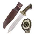 Cuchillo de lujo Muela MOUFLON-26L-Aceros-de-Hispania