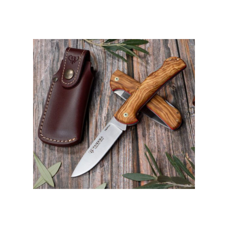 Pandora 388-LF coltello Cudeman con fodero