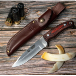 CUDEMAN HUNTING KNIFE WITH STEEL BOLSTERS