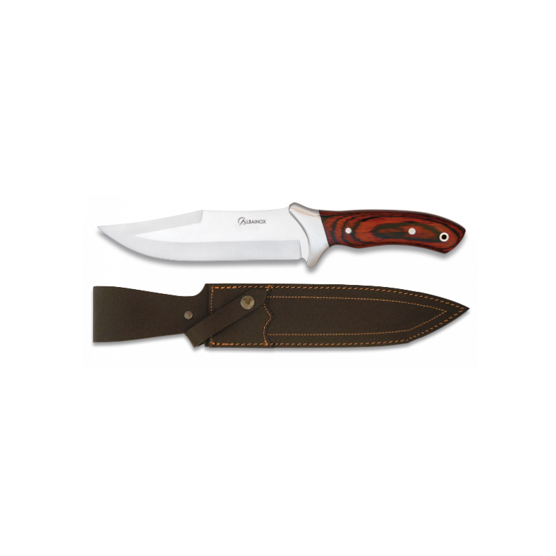 SPORT HUNTER KNIVES WITH LEATHER SHEATH