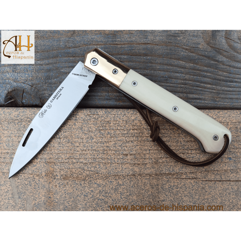 Nieto Micarta Knochenklinge 9 cm Messer