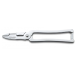 CORTADOR DE FRUTOS DO MAR FORJADO COM MOLA E ÂNCORA 3 CRAVOS