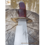 Muela Wolf Bowie Hunting Knife-Aceros de Hispania