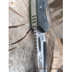 J&V Carrier EDC TRF Pocket Knife Black Blade: 8,8 cm