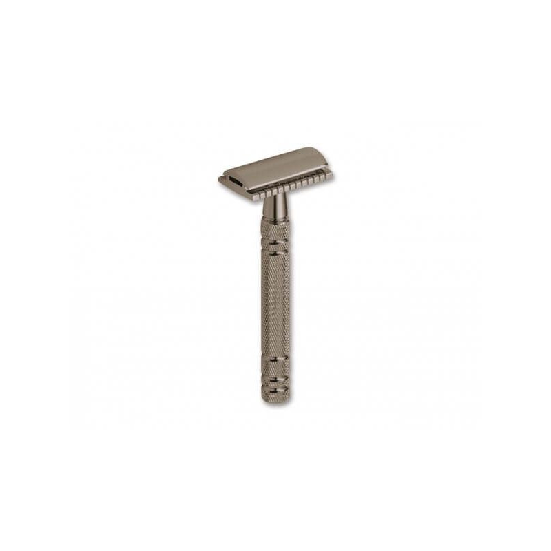 Böker Safety Razor Boraso Gunmetal Gray 04BO223 Classic Razor, Gray