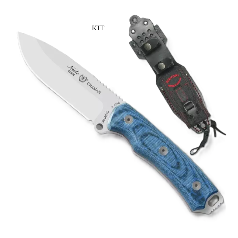 COUTEAU NIETO CHAMAN 140-BK