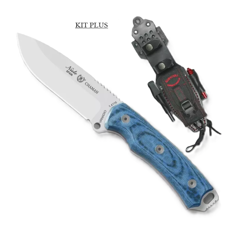 NIETO TACTICAL KNIFE - CHAMAN 140-BK PLUS