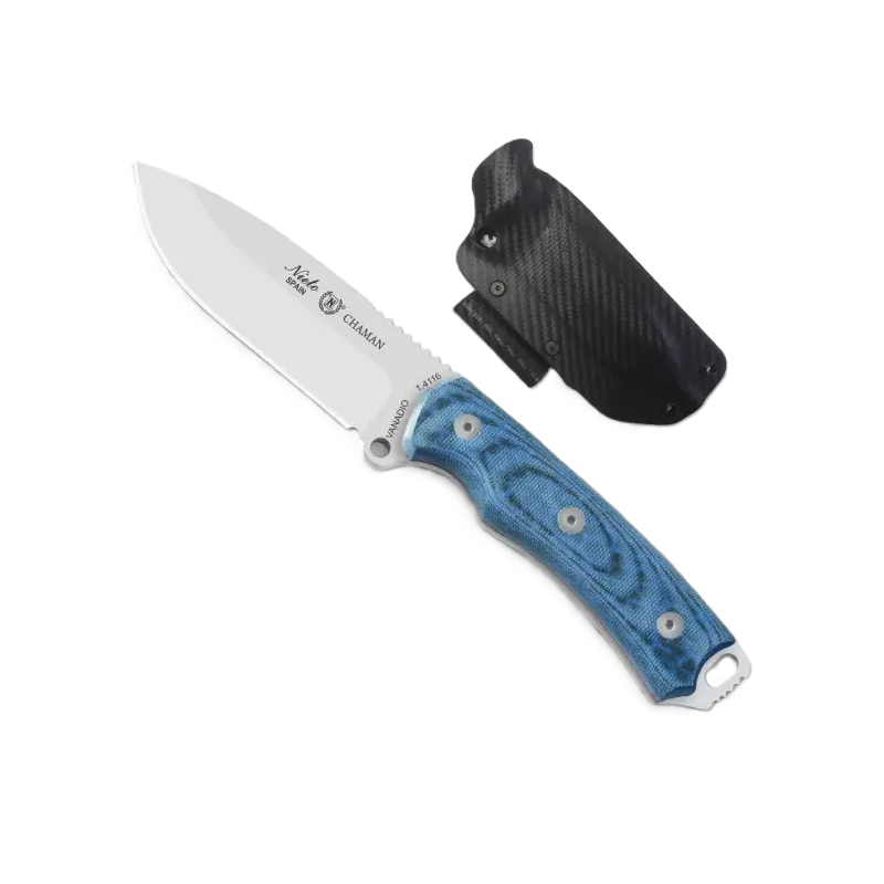 Knife Nieto Shaman Böhler Katex Blue 140-BB