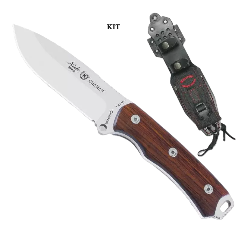 Cuchillo Nieto Chamán Böhler Kit COCOBOLO 140-CKB