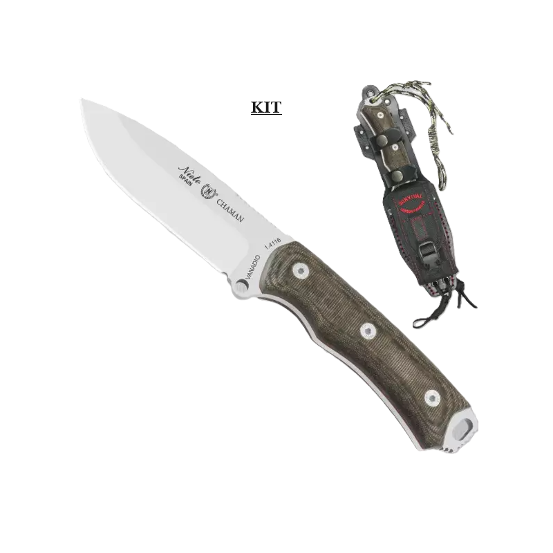 Nieto Chamán Knife Böhler Kit Kátex Brown 140-KKB