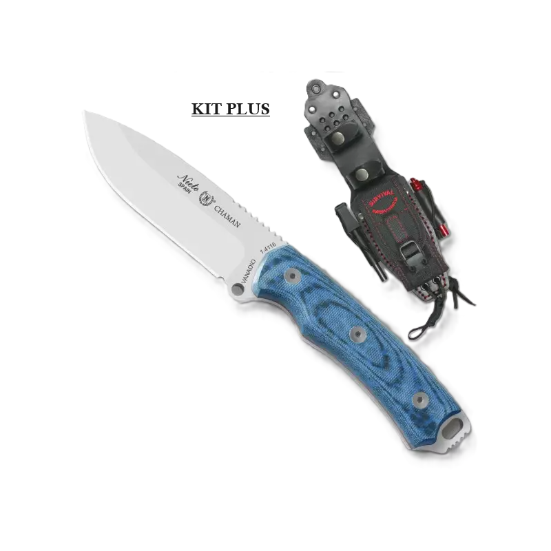 Kit Faca Xamã Nieto Böhler Plus (BLUE KÁTEX)
