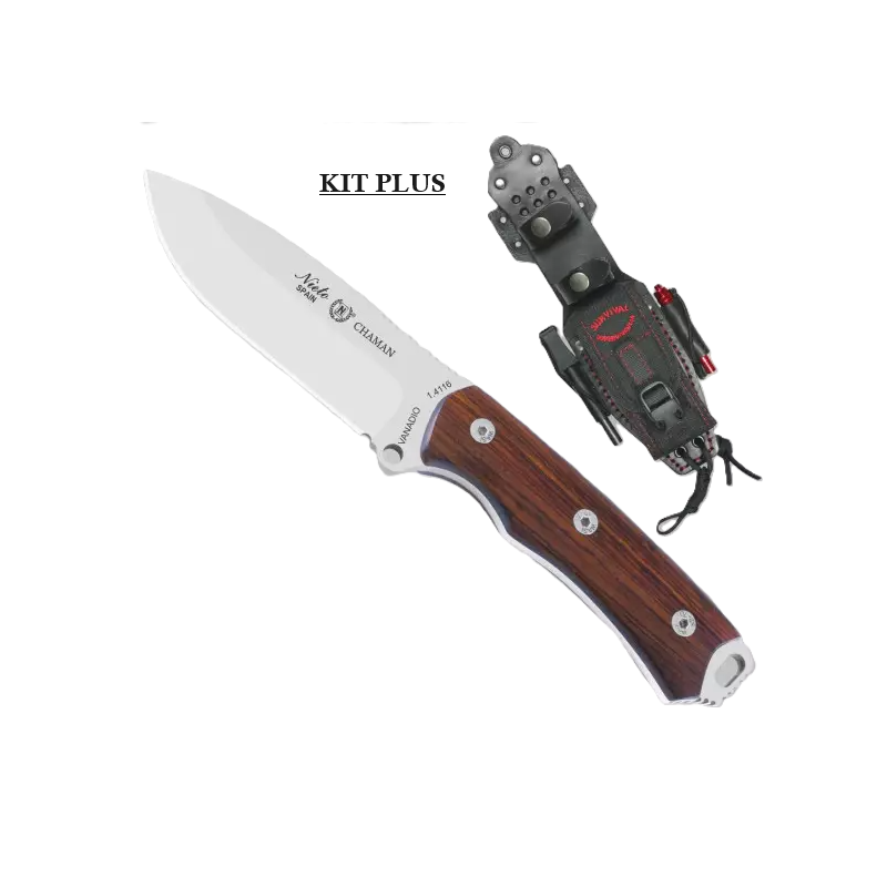 Kit de faca Nieto xamã Böhler Plus(COCOBOLO)