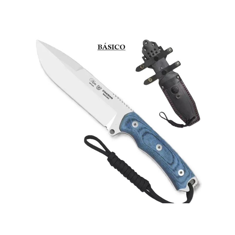 Cuchillo Nieto Chamán Macro Katex Azul 1.4116