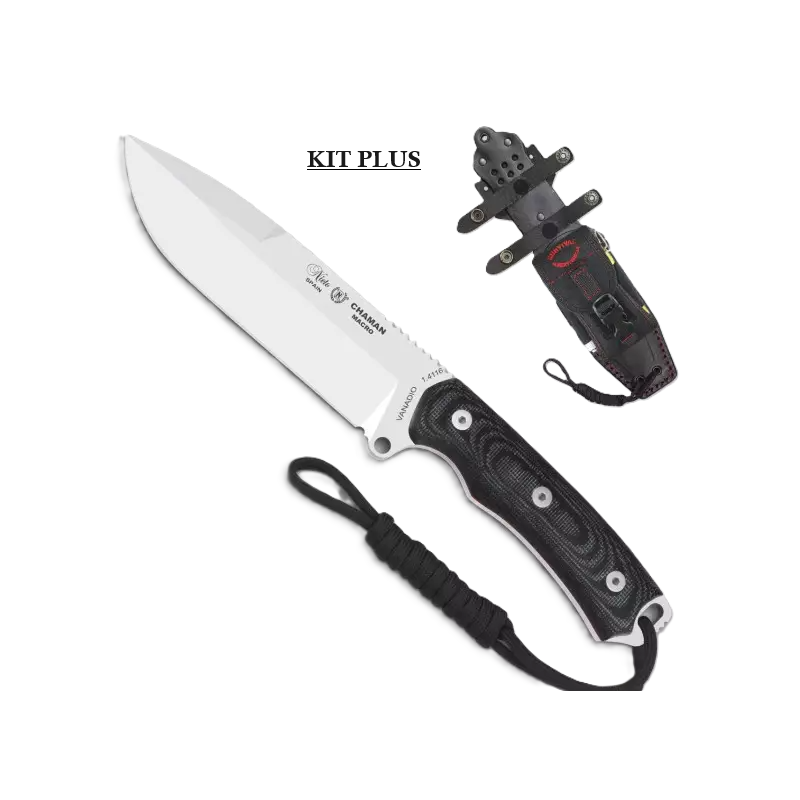 Cuchillo Nieto Chamán Macro Kit Plus(MIKARTA NEGRA)