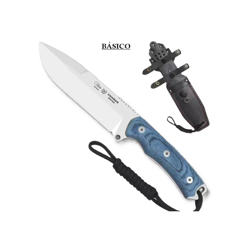 Nieto Chamán Knife Macro Böhler (BLUE KATEX)