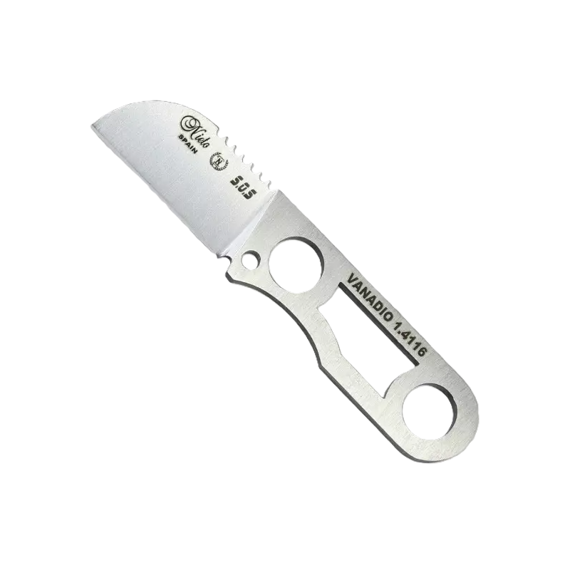 Coltello Nieto S.O.S. Steel R-12 + fodero in pelle