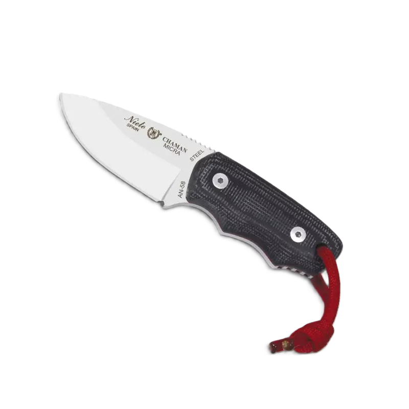 Couteau Micra Shaman Micarta Negra