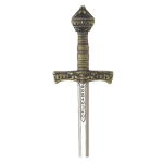 MINI ESPADA CRUZADOS PLATA