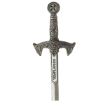 MINI ESPADA TEMPLÁRIOS DE OURO