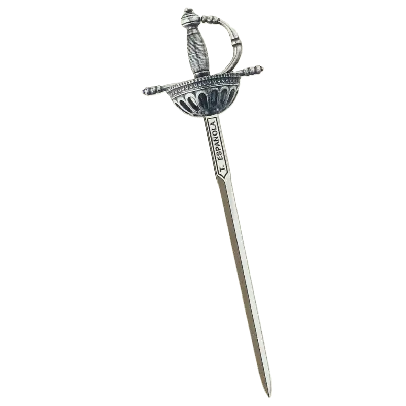 MINI SCHWERT SPANISCH SILBER SCHALE