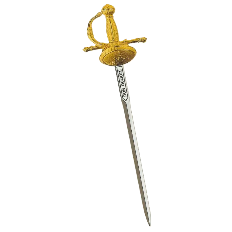 DON CHISCIOTTE MINI SPADA D'ORO