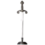 Alfonso X Letter Opener in silver