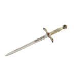 MINI ÉPÉE CROISÉE FINITION BRONZE. RÉF. 1289