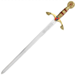 MINI ÉPÉE DE PRINCE FINITION ARGENT NOIR. RÉF. 1250