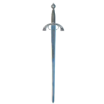 Sword Great Captain natural in aged silver