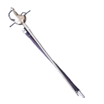 Rapiera, épée des mousquetaires.