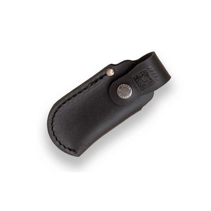ASTUCCIO PER COLTELLI IN PELLE NERA 11,8 X 4 CM JOKER
