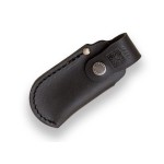 FUNDA NAVAJA JOKER CUERO NEGRO 11.8 X 4 CM