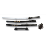 SET OF SAMURAIS OF CARBON STEEL
