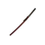 WAKIZASHI COM VAGEM VERMELHA. REFERÊNCIA 191