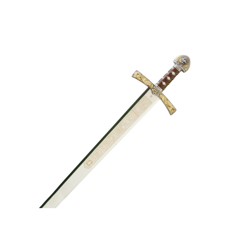 ÉPÉE RICHARD CŒUR DE LION. OR