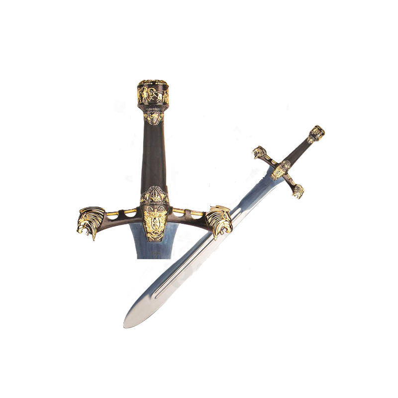  ESPADA ALEJANDRO MAGNO. HIERRO ANTIGUO