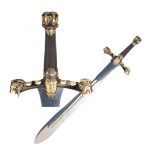 ESPADA ALEJANDRO MAGNO. HIERRO ANTIGUO