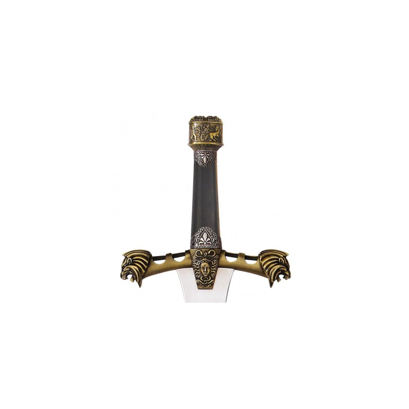 SCHWERT ALEXANDER DER GROSSE. MESSING