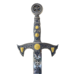 ESPADA TEMPLARIOS PLATA